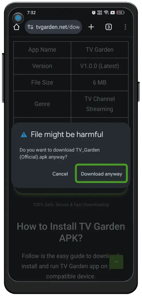 Download GRTV App