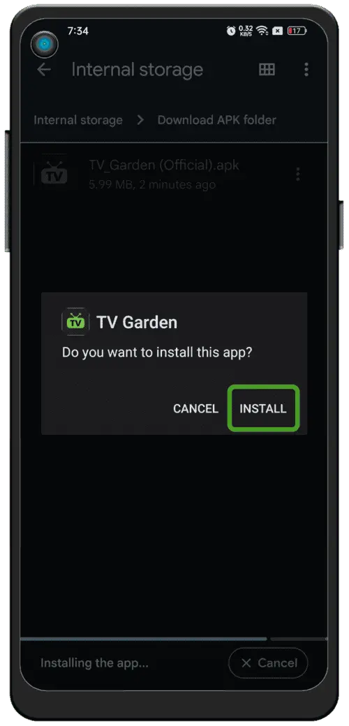 Install and Launch GRTV